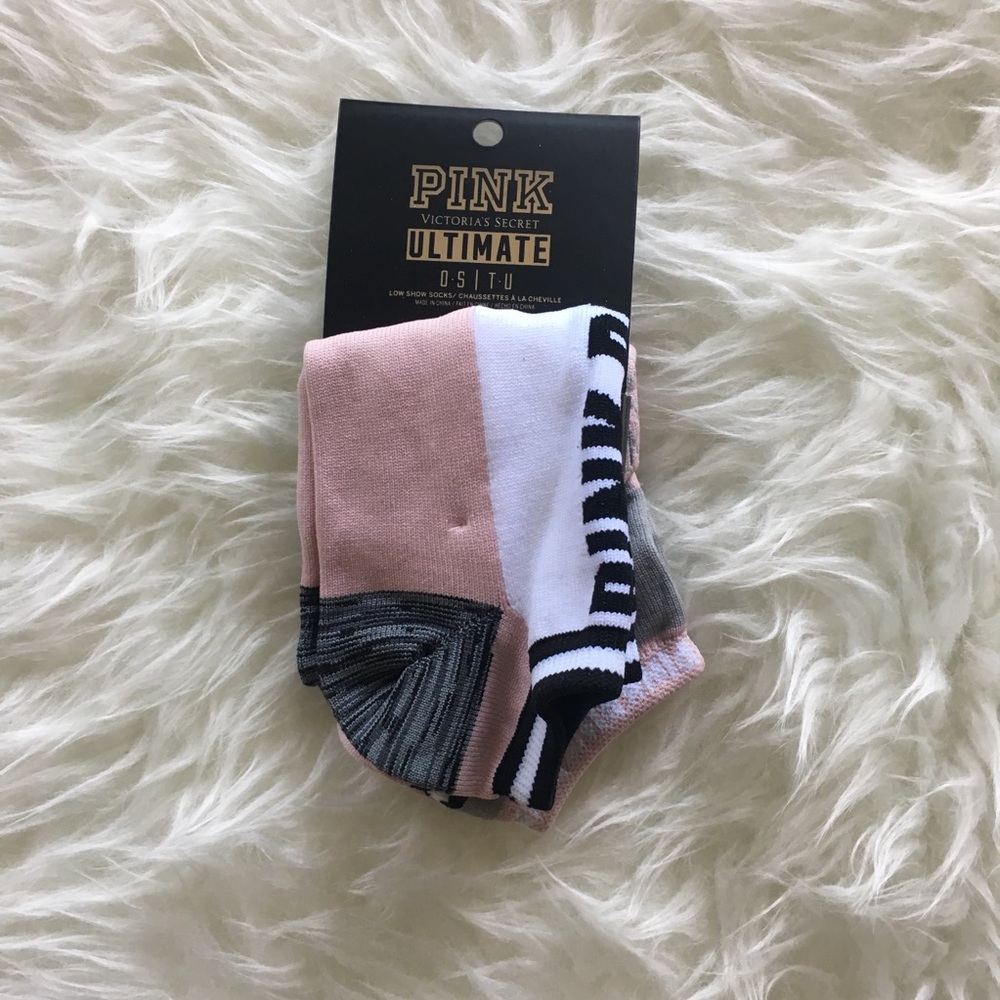 Victoria secret pink low show socks